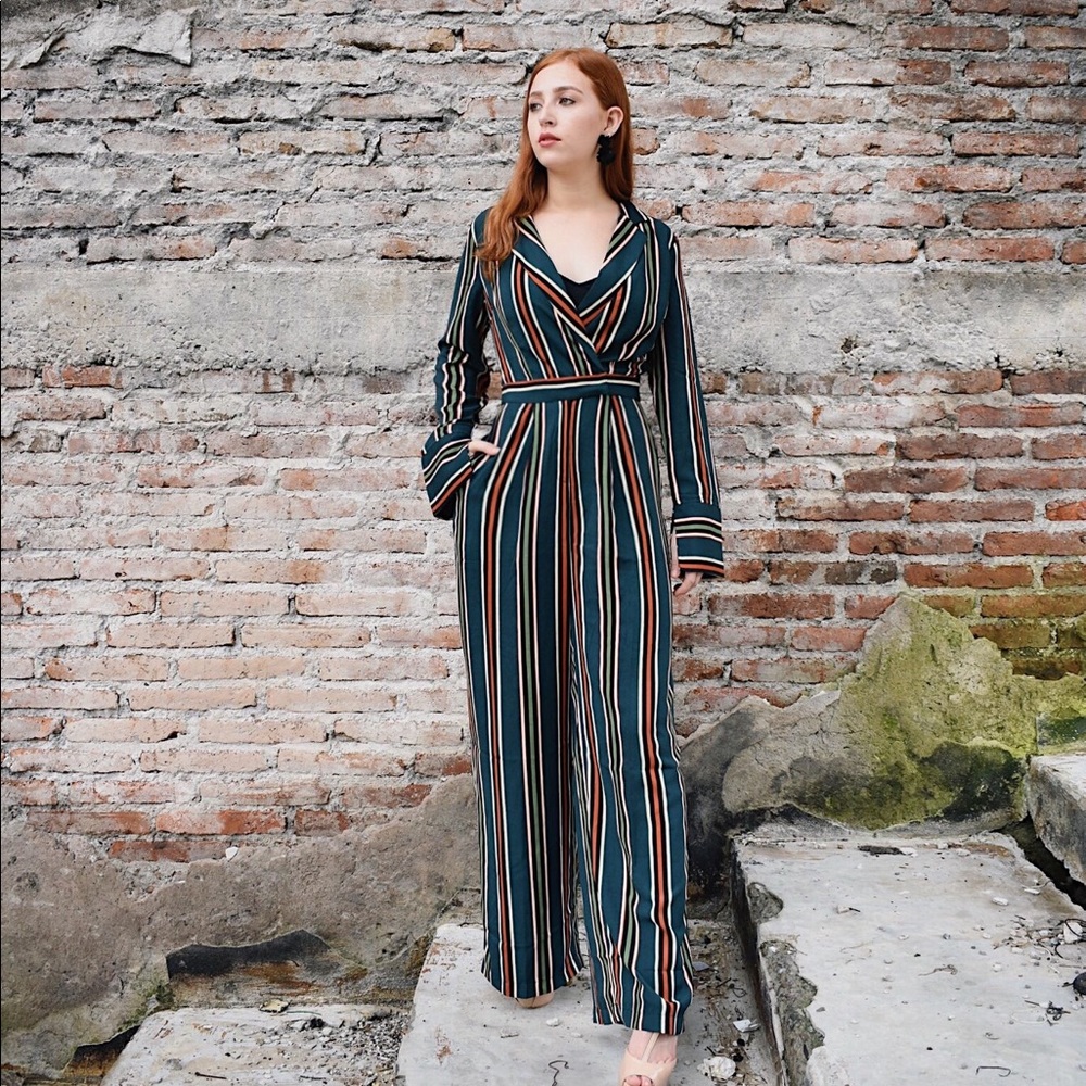 Multi stripe Jumpsuit